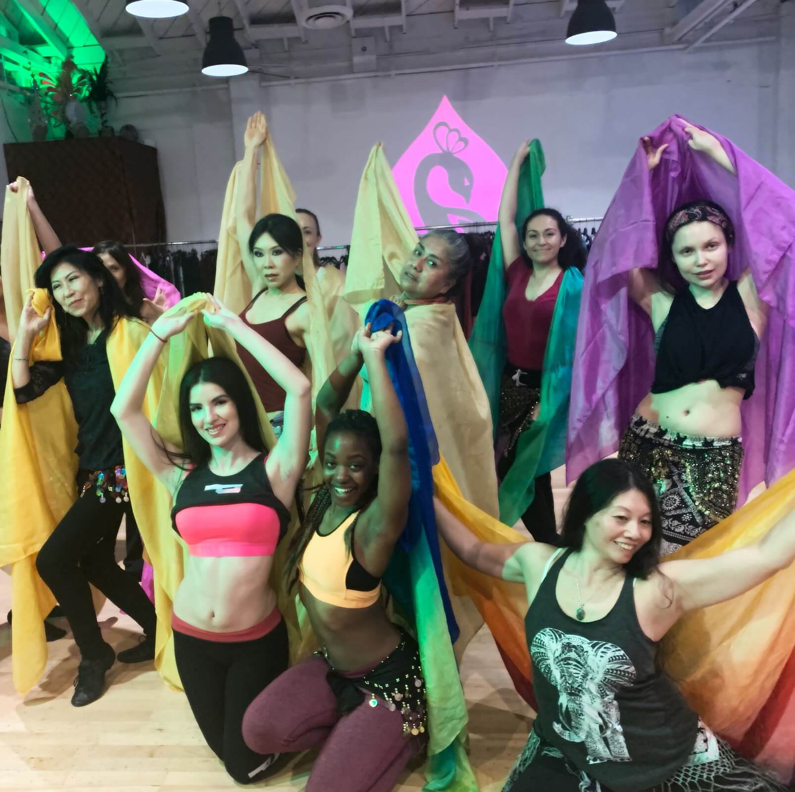 Belly dance class