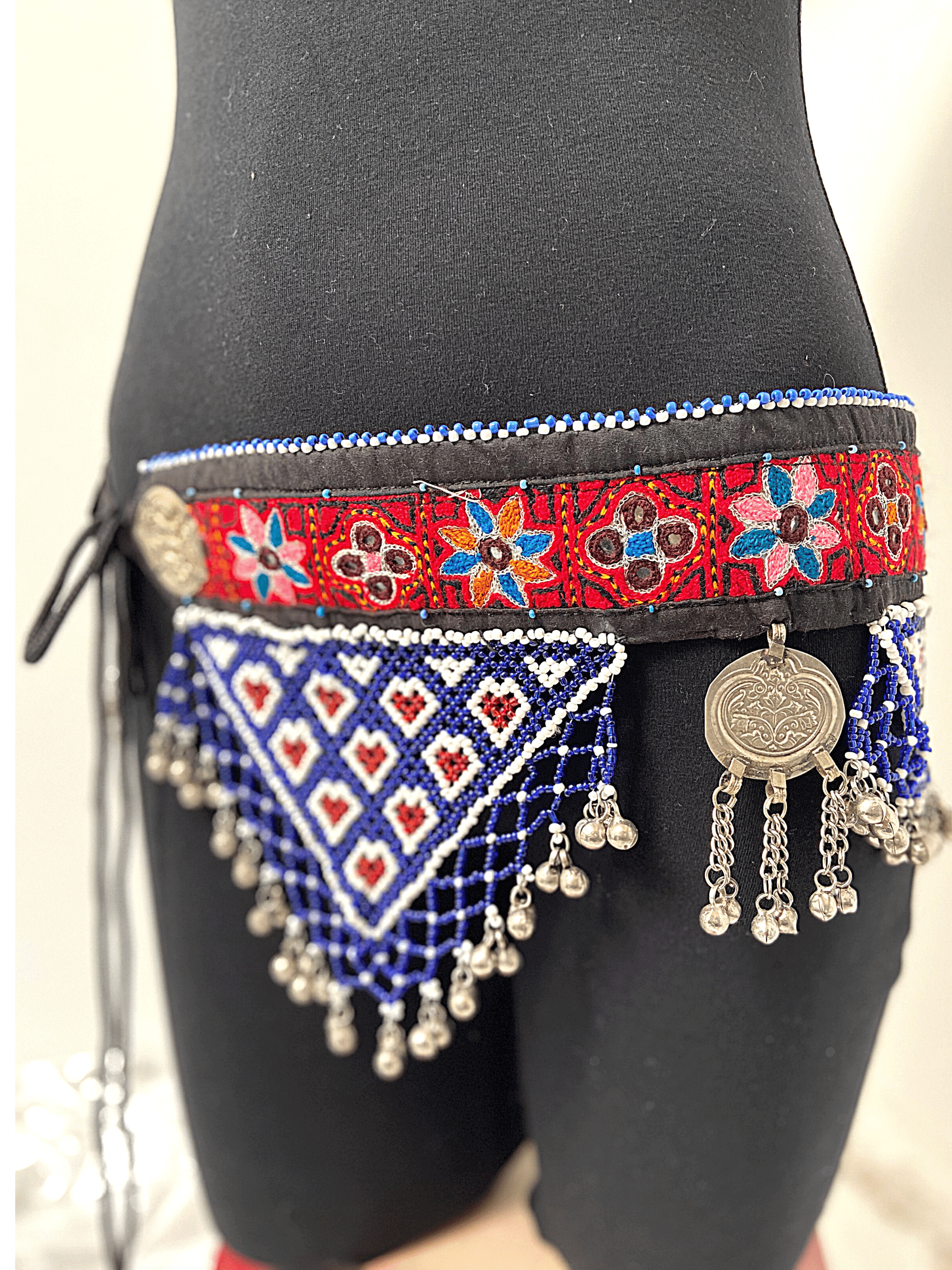 Belly Dance Bra & Belt Set | TASSELED JEWEL